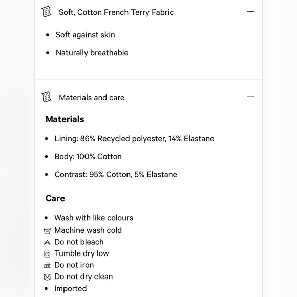 Lululemon Athletica Black French Terry Oversized Long Sleeve Crew - Picture 14 of 14